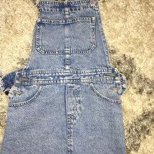 Overall Jean skirt